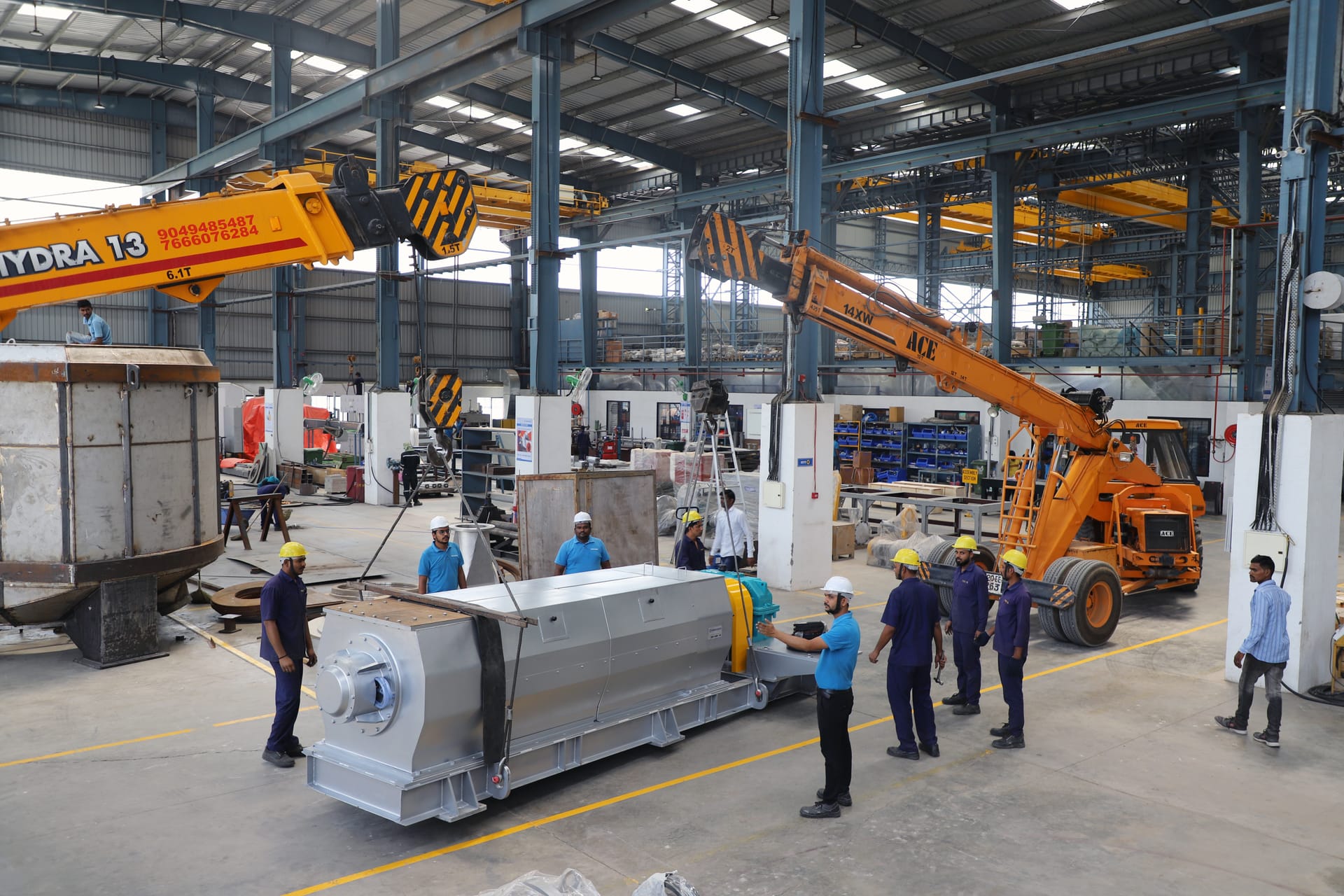 Screw Press in Operation